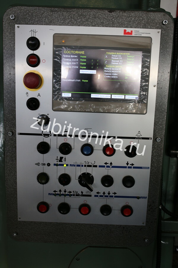 Зубофрезерный станок 5а342п Фотографии станка